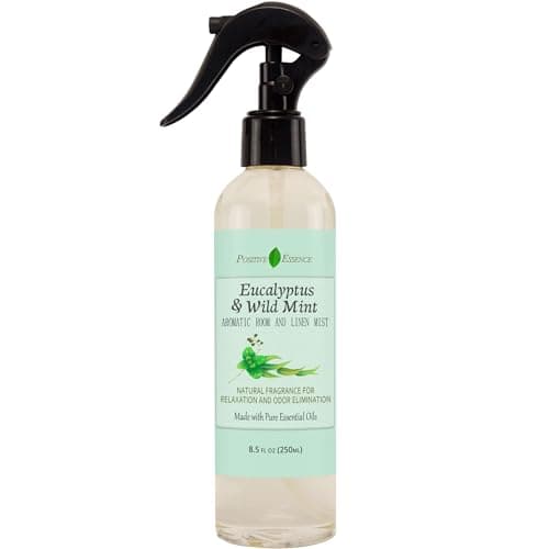 Image of Eucalyptus & Wild Mint Pillow and Room Spray, Natural Air Fresheners for Home Fragrance, Made with Premium Essential Oils, Relax Your Body & Mind, Refreshing Home Fragrance and Bathroom Mist
