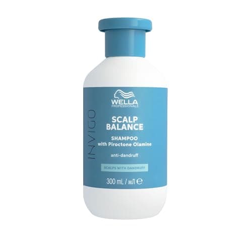 Image of Wella Professionals Invigo Scalp Balance Anti-Dandruff - Gentle Soothing Shampoo - Dry Flaky, Scalp Shampoo For Sensitive Scalps - Fragrance Free (300ml)