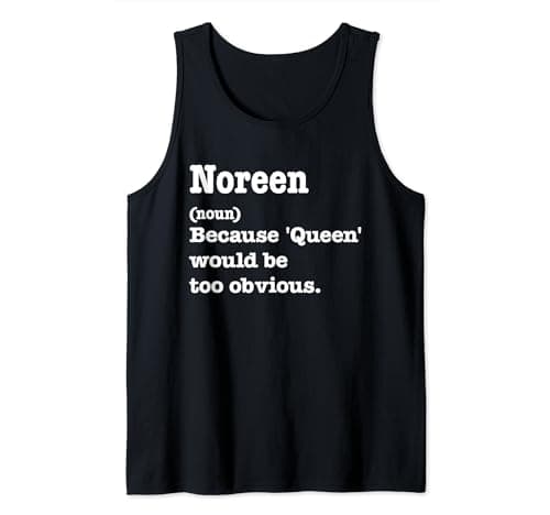 Image of NOREEN Sarcasm Queen Tee - Custom NOREEN Women's Tank Top