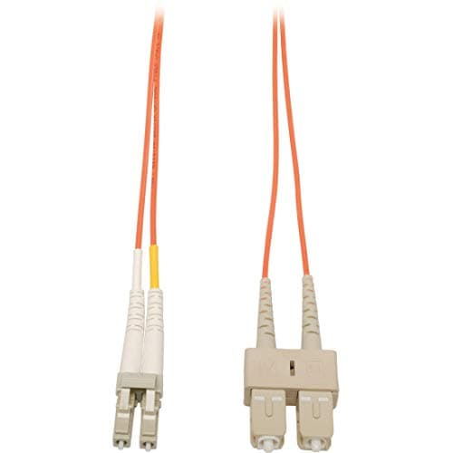 Image of Tripp Lite 3M Duplex Multimode 62.5/125 Fiber Patch Cable LC/SC 10ft (N316-03M)