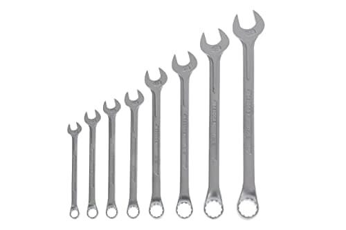 Image of GEDORE 8-pc. Combination spanner set, AF 10-24 mm, Offset, Bi-hex, UD profile, Spanner set, 1 B-08