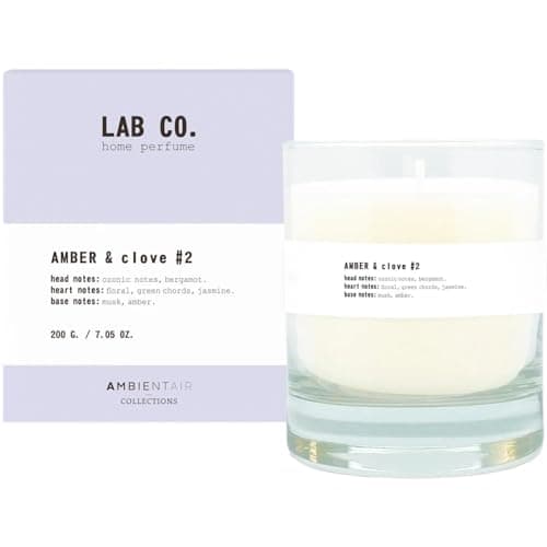 Image of ambientair Lab Co Home Perfume Amber & Clove #2 Scented Candle 200 g