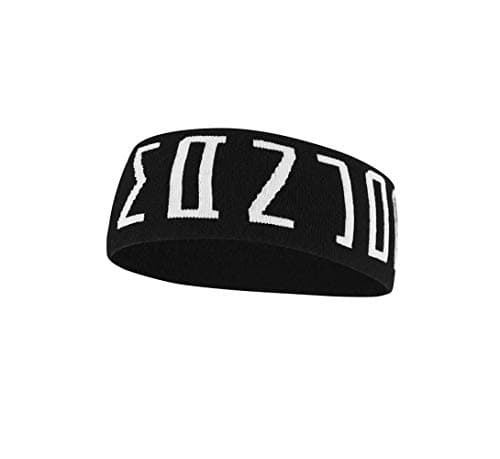 Image of NIKE Unisex - Adult Jordan Headband, Black/White, One Size