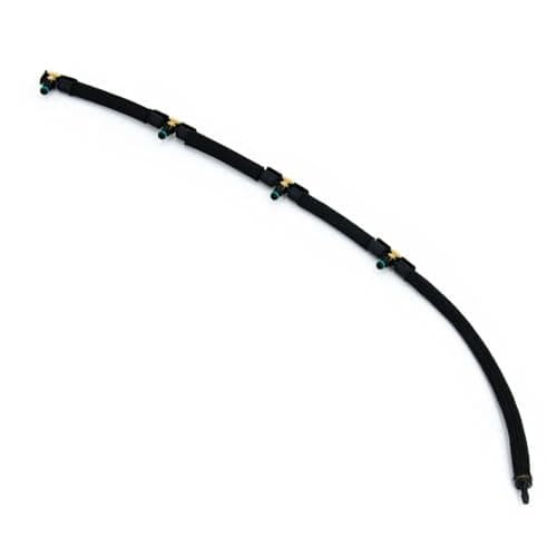 Image of Tsophreniq Injectors Oil Return Leak Offs Pipe Oil Hose Connection for Select Models Part Number LR082275, JDE38281 Fuels Overflow Hose