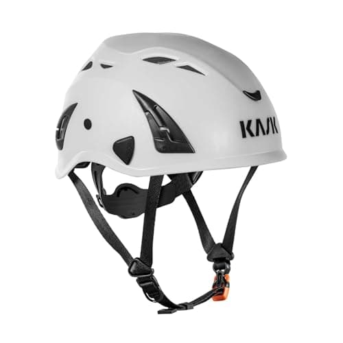 Image of KASK Superplasma AQ Protective Helmet White | Protective Helmet | Construction Helmet | Wheel | EN397
