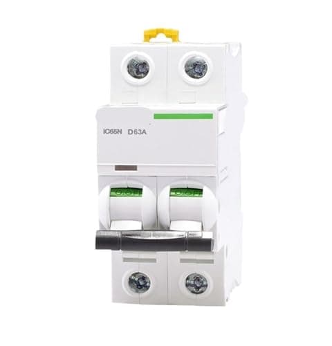 Image of A9 small circuit breaker F19263 switch 2P 63A D type iC65N