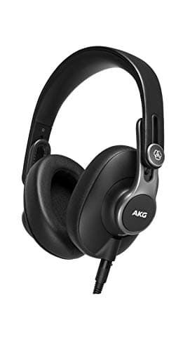 Image of AKG K371 Studio Headphones, Over-Ear Closed-Back Design for Professional Performance, Lightweight and Foldable with 8 position hinges, Premium Isolating Earpads, Reinforced Durability