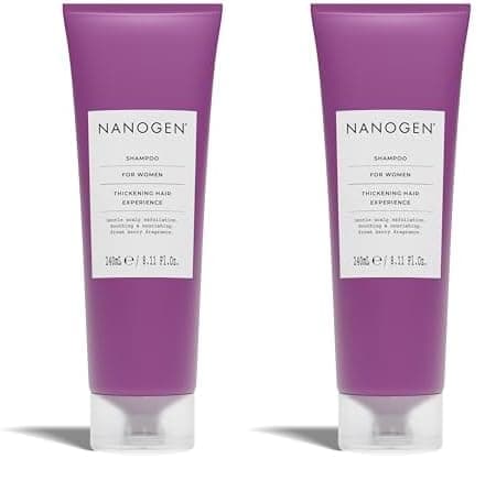 Image of NANOGEN Thickening Hair Treatment Shampoo for Women 240ml (Pack of 2)
