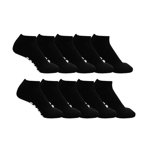 Image of Donnay Womens Trainer 10pk socks Black 4-8