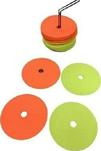 Image of ND Sports Training Pro Small Round Rubber Marker Discs 10cm (Set of 50) rrp£40
