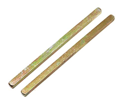 Image of fiXte 2 x Replacement Spare Door Handle Spindle Bar YZP 7.5mm x 85mm / 100mm / 128mm / 150mm Lengths Available (7.5 x 150mm)