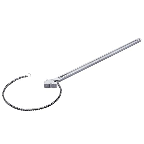 Image of VEVOR Chain Wrench, 48 inch Chain Pipe Wrench, 13.4 inch Diameter Capacity, CRV Reversible Pipe Fitting Tool Wrench with High Strength Jaw and Ergonomic Handle, for Pipe Installation and Car Repair