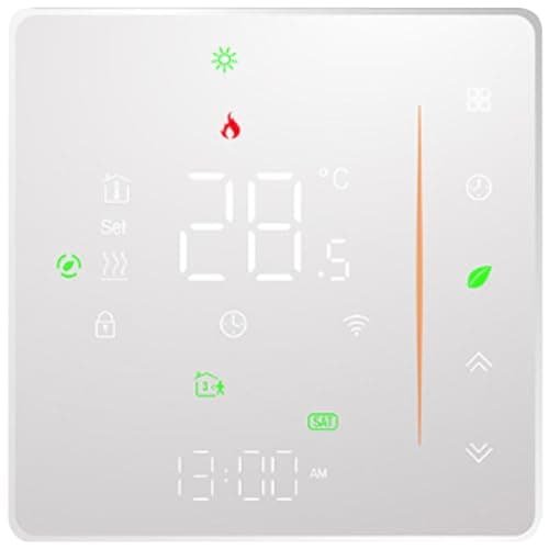 Image of Hive Smart Thermostat for Combi Boiler - Energy Saving Wireless Control With Touch and Remote Weekly Programming, WiFi Enabled, White