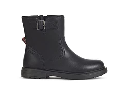 Image of Geox Womens J Eclair Girl Ankle Boots, Black, 4 UK