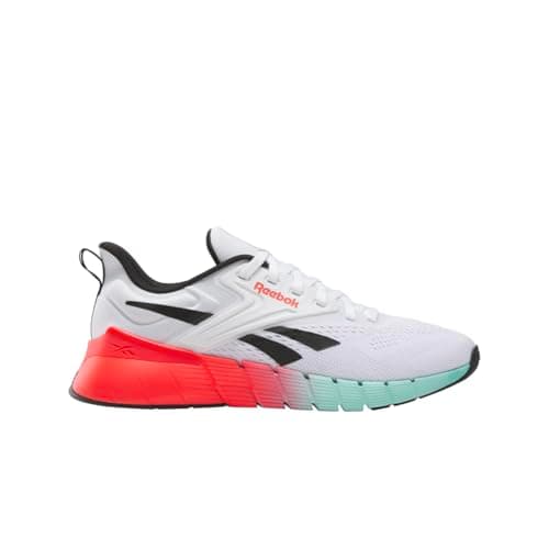 Image of Reebok Men's Nano Gym Sneaker, Footwear White/Black/Energy Red, 6 UK