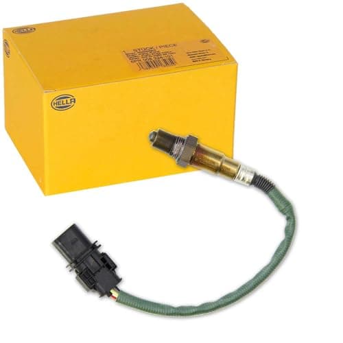 Image of HELLA 6PA 009 165-691 Lambda Sensor - 4-pin connector - Cable: 470mm