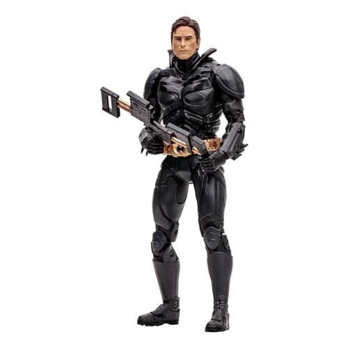 Image of DC Multiverse 7-inch Batman Action Figure (The Dark Knight) with Skydiving Gear - Highly Detailed Collectible for Fans and Collectors