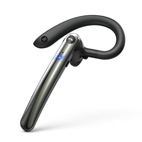 Image of Bluetooth Headset V5.4, Bluetooth Earpiece Handsfree with Dual Mic Mute 18H Playback, Wireless Headset with Dual Pairing Function, Two Device Connection Headphones for Driving/Office/Business/Trucker
