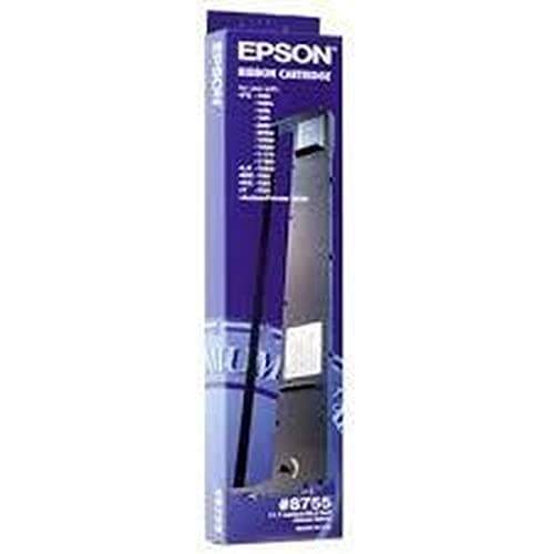 Image of Epson - Printer fabric ribbon - 1 x black - 12 million characters