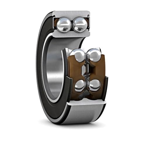 Image of 3206A-2RS1TN9 Double Row Angular Contact Ball Bearing 30x62x23.8 mm - High Precision, Durable Design Angular contact bearings