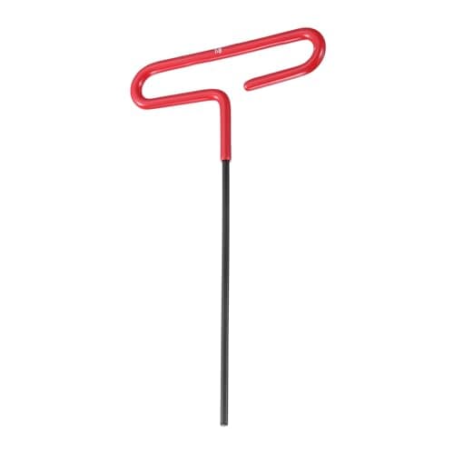 Image of sourcing map T Handle Hex Key Wrench 1/8" SAE Long T-Key Hexagon Wrenches Spanner Repair Tool with Cushion Grip
