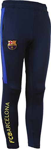 Image of FC Barcelona Official Collection - Boy's training sweatpants., boys, blue, 8 Years
