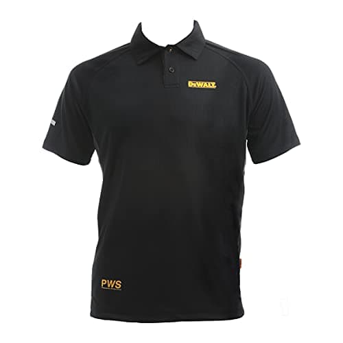 Image of DEWALT Performance Wicking Pws Polo Shirt XXL Black