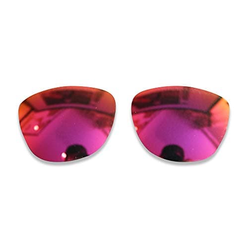 Image of POLARLENS Replacement Lenses for Oakley Frogskins - Compatible with Oakley Frogskins Sunglasses (Red Blue)