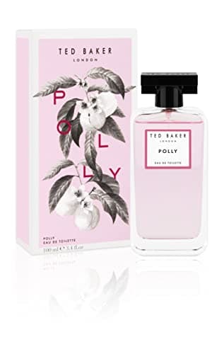 Image of Ted Baker Floret Polly Eau de Toilette for Women, Fruity Floral Perfume with Mandarin, Jasmine & Vanilla, Elegant Fragrance Scent, Fresh, Peach, Mandarin, White Musk for Her 100ml