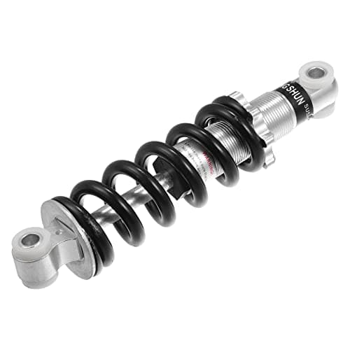 Image of X AUTOHAUX Rear Shock Absorber 180mm 750lbs for Scooter Dirt Bike Silver Tone