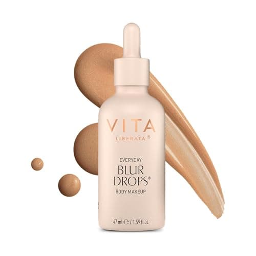 Image of VITA LIBERATA Everyday Blur Drops Medium 47ml, Wash Off, Body Makeup Drops, Extremely Water Resistant, Matte Texture, Satin Skin Finish