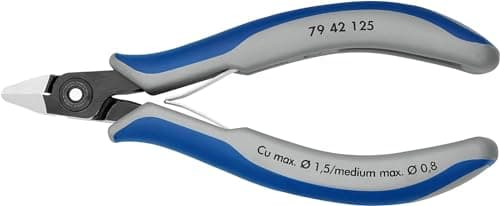 Image of KNIPEX Precision Electronics Diagonal Cutter with Multi-Component Handles 125 mm, 79 42 125