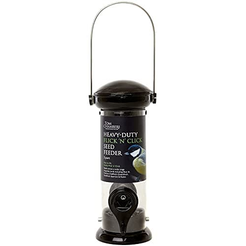 Image of Tom Chambers Heavy Duty Flick 'N' Click 2 Port Seed Feeder