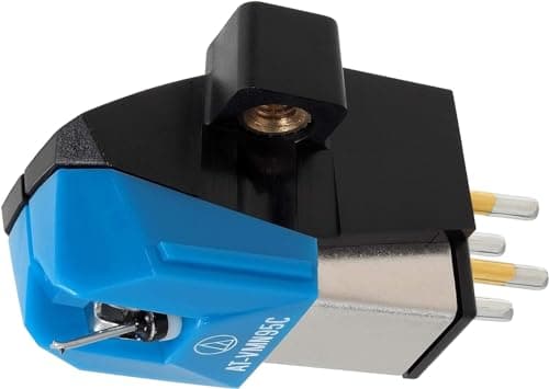 Image of Audio-Technica VM95C Dual Moving Magnet Cartridge with Conical Bonded Stylus Blue