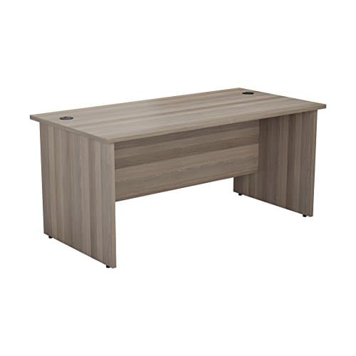 Image of FF JEMINI 1400 PANEL END DESK G/OAK