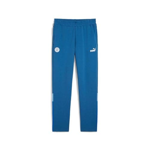 Image of PUMA Men's Manchester City FtblArchive Tracksuit Bottoms, Lake Blue Racing, L