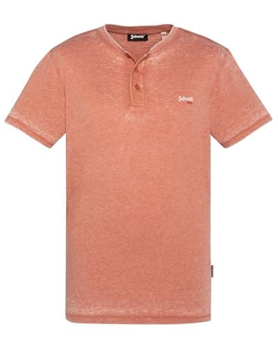 Image of Schott NYC Men's Tsstriker2 T-Shirt, Brown, S