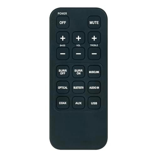 Image of VINABTY New 996510058532 Remote Control Replacement fit for Philips 996510058532 996510059073 HTL2100 HTL2150 HTL2111A HTL2160 HTL2160/12 Remote Controller