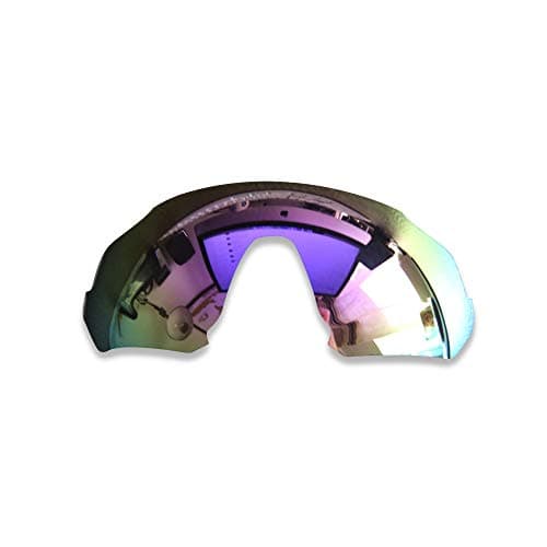 Image of POLARLENS Polarised Replacement Lenses for Oakley Flight Jacket - Compatible with Oakley Flight Jacket Sunglasses (Purple)