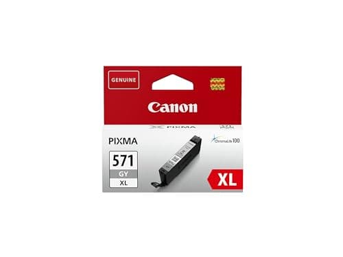 Image of Canon CLI-571GY XL Ink Cartridge, Grey, High
