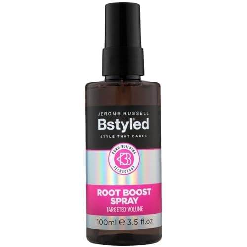 Image of Jerome Russell BStyled Root Boost - Volumising Root Spray for Lift & Shine, Heat Protection with Bond Building Technology, Vegan Friendly, 100ml