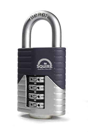 Image of Henry Squire Vulcan 4 Wheel Open Shackle Combination Padlock, 40 mm (Length)