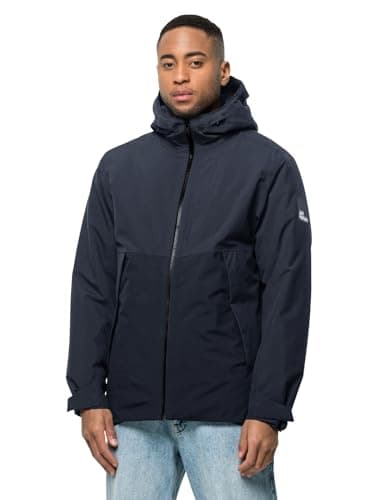 Image of Jack Wolfskin Tempelhof Men's Jacket, Night Blue, S