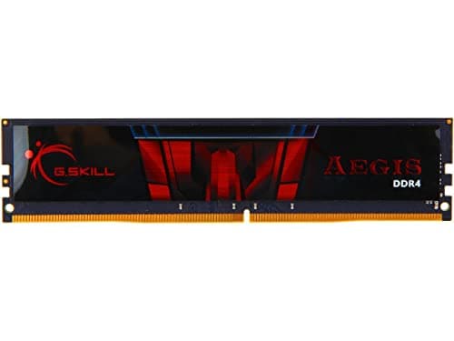 Image of G.SKILL AEGIS Series DDR4 RAM 16GB (1x16GB) 2666MT/s CL19-19-19-43 1.20V Intel AMD Desktop Computer Memory U-DIMM (F4-2666C19S-16GIS)