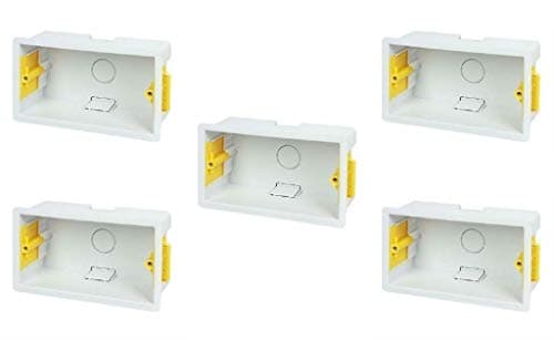 Image of Appleby SB631 Dry Lining"Fast Fix" Boxes Double 2 Gang 47mm Deep (Pack of 5)