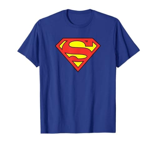 Image of Superman Classic Logo Shield T-Shirt