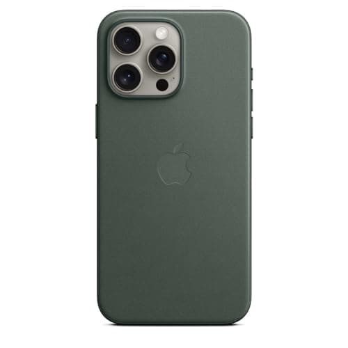 Image of Apple iPhone 15 Pro Max FineWoven Case with MagSafe - Evergreen 