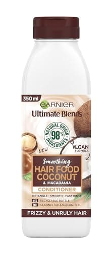 Image of Garnier Ultimate Blends Coconut Conditioner for Frizzy Hair, 350ml