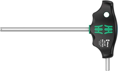 Image of Wera 05023347001 454 HF T-Handle Hexagon Screwdriver Hex-Plus with Holding Function 6 x 150 mm