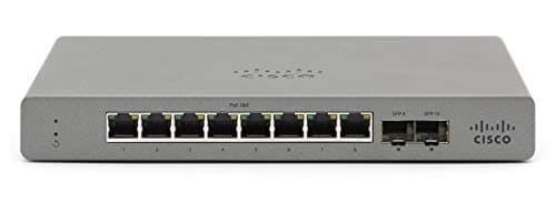 Image of Meraki Go 8 Port Network Switch | Cloud Managed | Cisco [GS110-8-HW-UK]